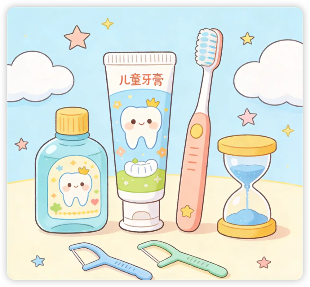 Tips for oral care for children of different age groups